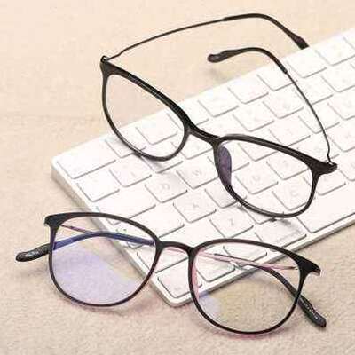 Radiation protection eyes antiblue eye glasses myopic glass