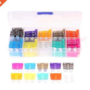 Fuse Medium 100Pcs Car Blade Assortment Set Size