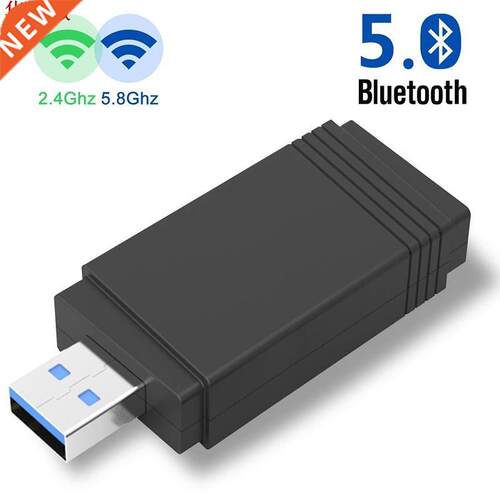USB 30 Wifi 1200Mbps Adapter Dual Band 24Ghz58Ghz Bluet