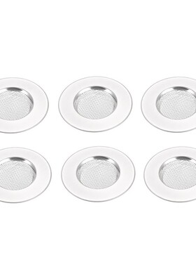 6Pcs Kitchen Sink Garbage Strainer,  1.57 Inches Stainless S