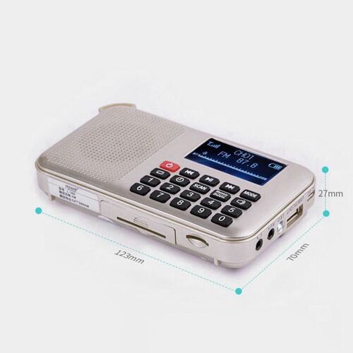 Mini Solar Power Speaker Mp3 Audio Music Player with Led Eme
