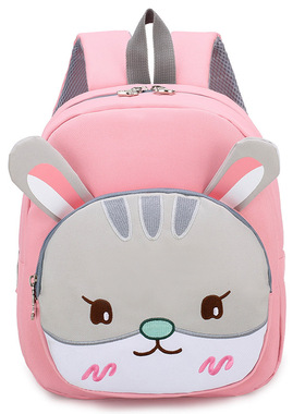 Baby Girls Cute Cats Backpacks Kindergarten Kids Schoolbag T