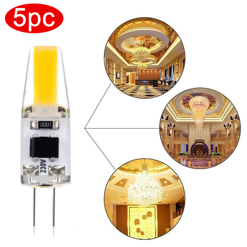 5pc G4 Led Bulb 20w Led Equivalent Halogen Bulbs Warm White