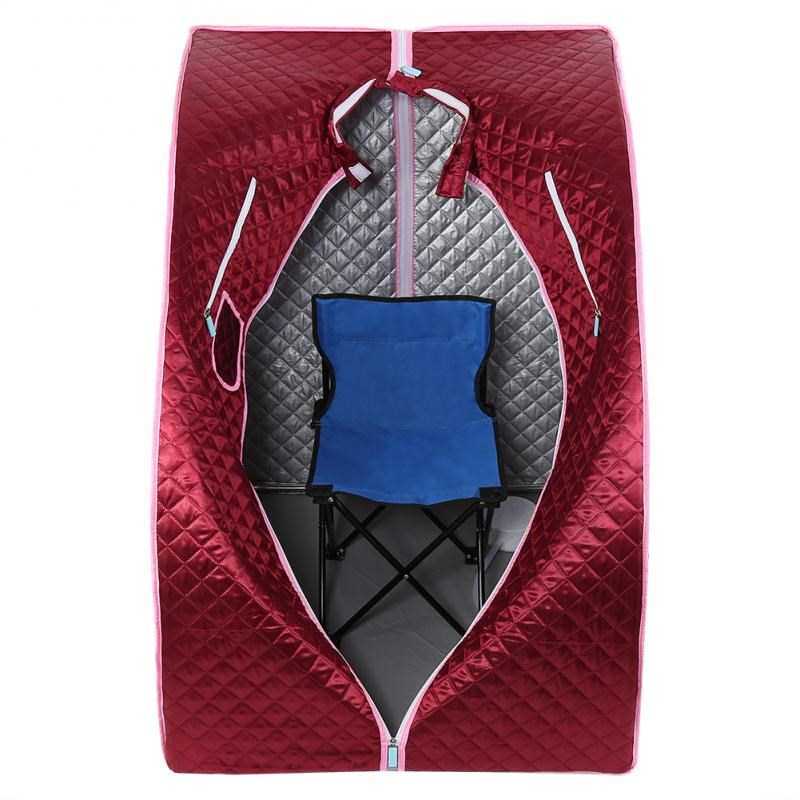Sauna-Box Stainless-Steel-Pipe Portable Ease Insomnia Slimmi