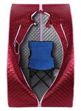 Sauna-Box Stainless-Steel-Pipe Portable Ease Insomnia Slimmi