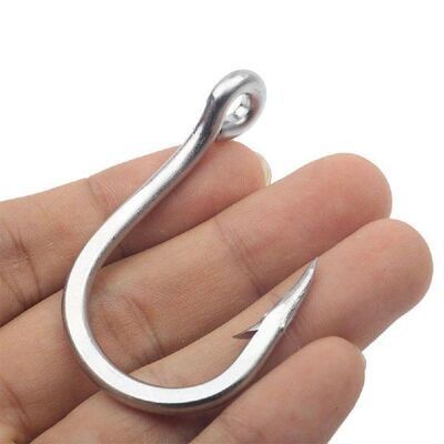 Saltwater Sea Fishing Big Game Hook Stainless Steel Jigging
