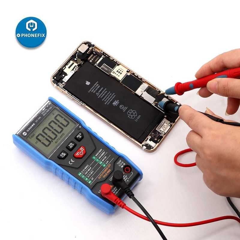 SUNSHINE DT-19N Mini Smart Multimeter Range Mobile Phone Rep