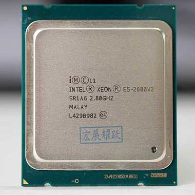 Xeon Processor E5 2680 V2 CP 2.8 LGA 2011 SR1A6 Ten Cores S