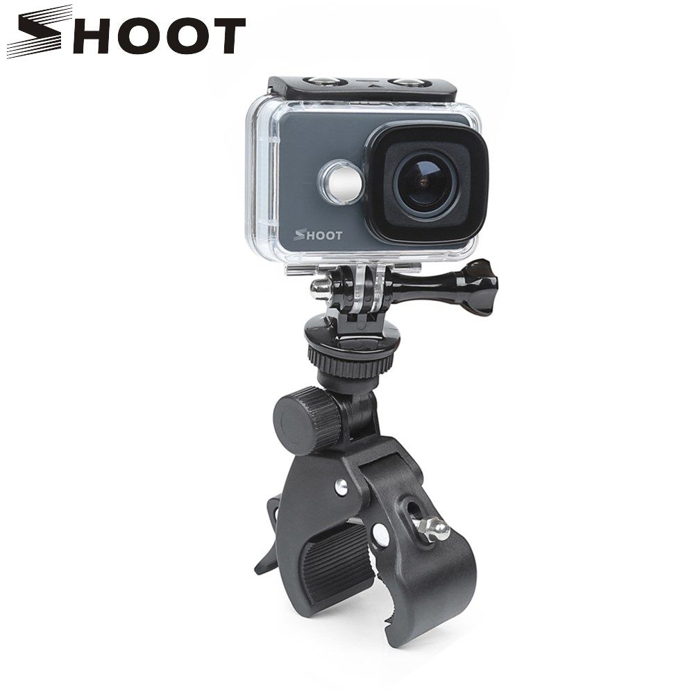 bike clamp clip holder mount for gopro hero 8 7 5 black 4 xi