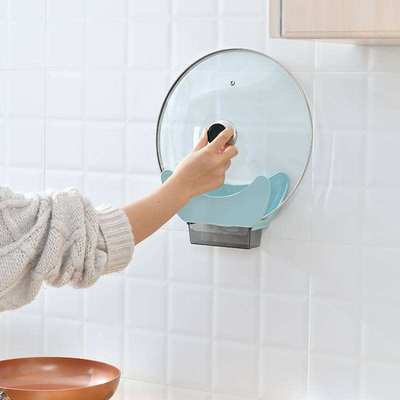 Lid Storage Rack Kitchen Organizer Pot Lid Rack Wi Drain