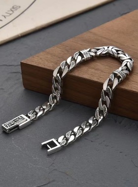 新品挂饰复古风手链潮男亚马逊爆