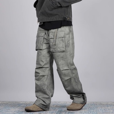 PROCANO25SS双插袋直筒工装裤