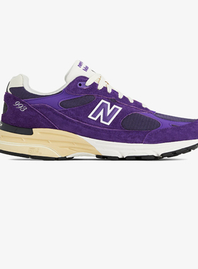NEW BALANCE 993 NB 紫色 防滑耐磨 低帮 跑步鞋 U993PG
