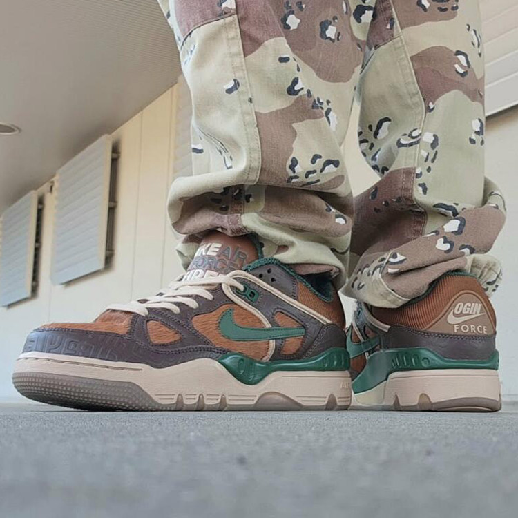 Nike x Nigo Air Force 3 防滑百搭舒适 联合板鞋 低帮HQ0260 201