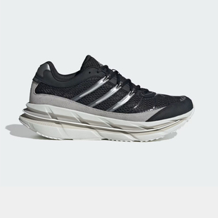 阿迪达斯 ADISTAR HRMY 黑白 防滑耐磨气垫 跑步鞋 JQ8742