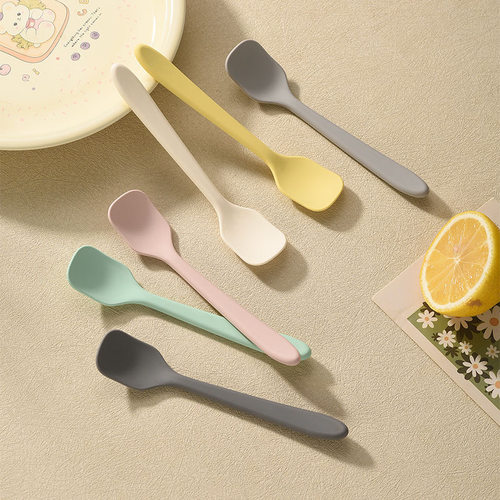 PUKO创意硅胶果冻布丁酸奶小勺蛋糕雪糕甜品勺迷你勺子冰淇淋勺