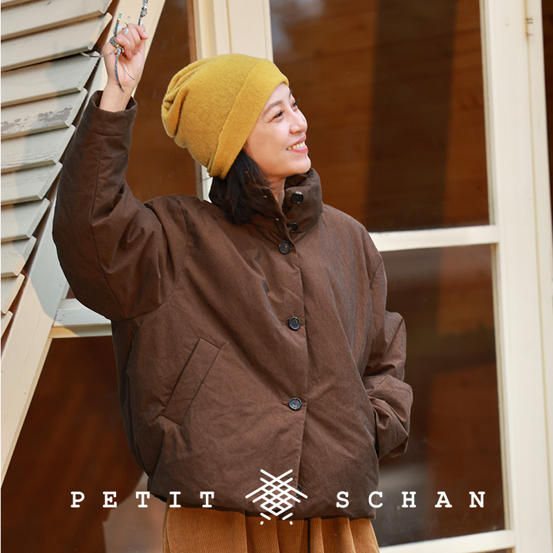 小闪纯棉95白鹅绒立领羽绒服