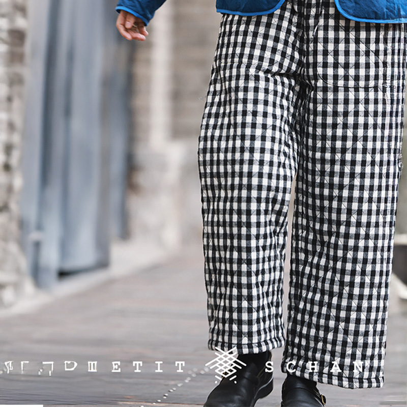 小闪黑科技气凝胶棉绗棉裤休闲裤