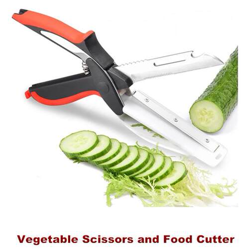 Vegetable Scissors Food Cutter Kitchen Shears Chopper