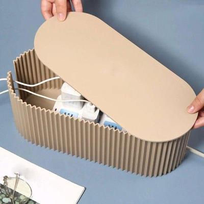 Cable Management Box Hide Conceal Cord Organizer Box for