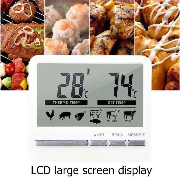 Kitchen Cooking Thermometer Instant Read Electric BBQ