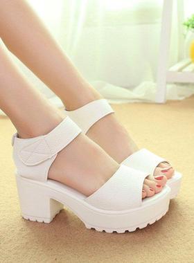 size 41 summer shoes women High heels shoe ladies sandals