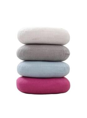 Cotton hemp futon cushion thickened large cloth 圆形蒲团坐垫