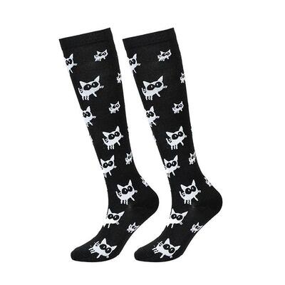 New Compression Socks Funny Cat Cute Animal Prints Varicose