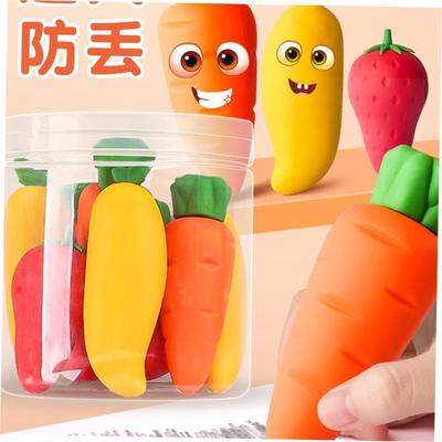 1pcs Kawaii Cat Paw Eraser Pencil Cute Push-pull Pen Shape R