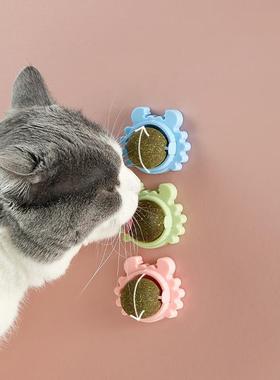 Pet Stuff Healthy Cat Catnip Toys Ball Cat Candy Licking Sna