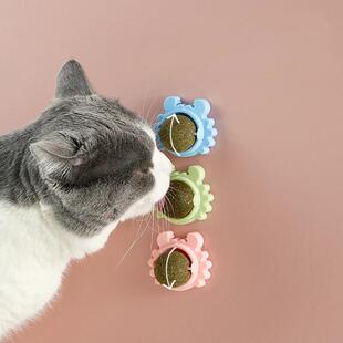 Pet Stuff Healthy Cat Catnip Toys Ball Cat Candy Licking Sna