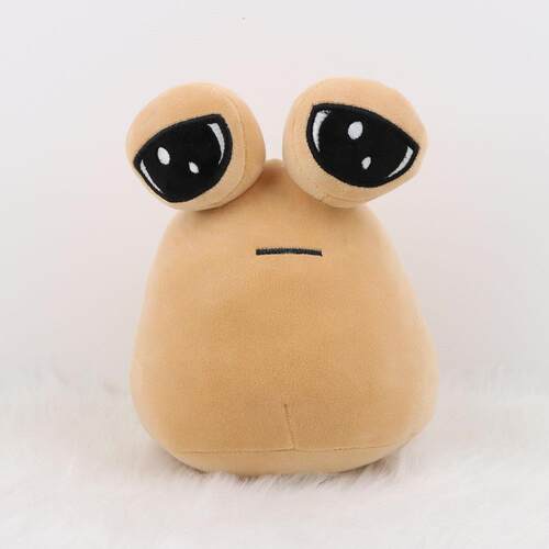 22cm My Pet Alien Pou Plush Toy Kawaii Alien Pet Doll Cute P