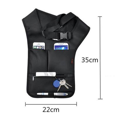 Armpit Bag with Adjustable Strap Anti-theft Portable Chest B