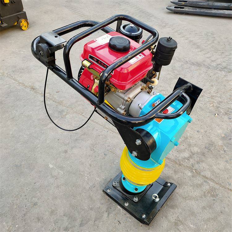 柴油冲击夯手持式汽油冲击夯混凝土地面打夯机