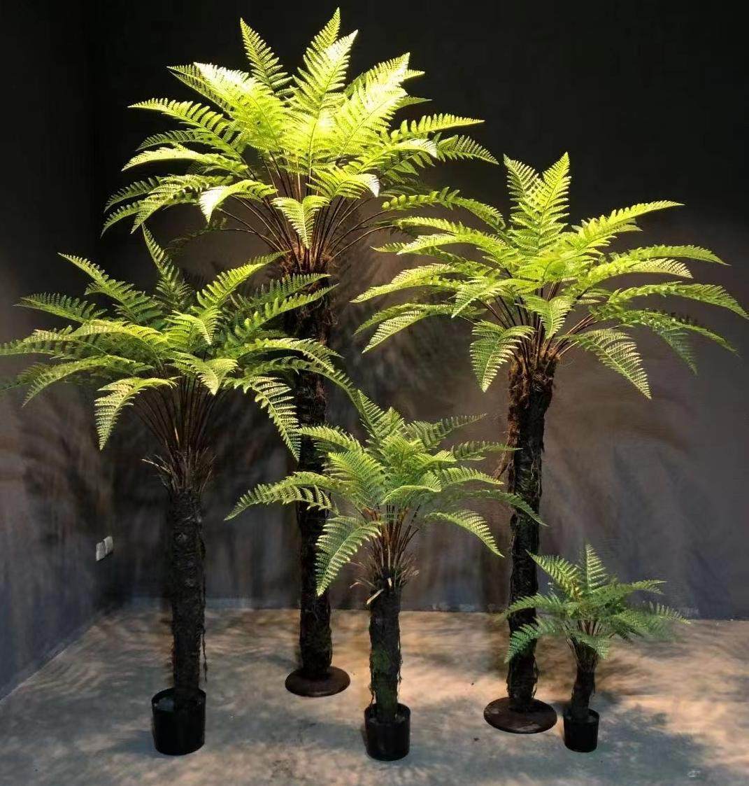 室内仿真植物大型新西兰银蕨仿真树景观橱窗落地装饰绿植造景