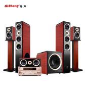 奇声家庭影院套装 DTS发烧级HIFI功率放大器 大功率5.1功放机双解码