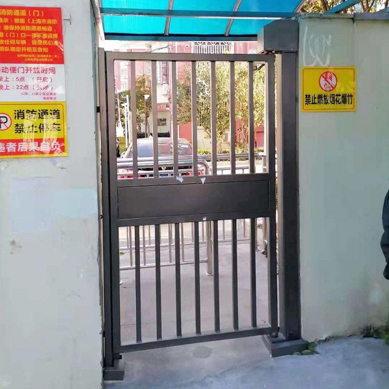 智能小区人行通道闸全闸广告门出入口电控电动门刷卡门禁机