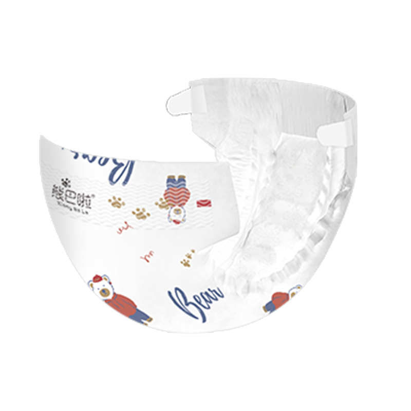 6包正装熊巴啦云感奢柔拉拉裤纸尿裤尿不湿腰贴型超薄透气可夜用