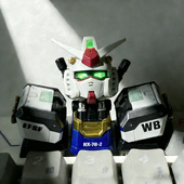 元 祖高达键帽机甲键帽发光键帽机械键盘强袭自由高达三连键帽独角