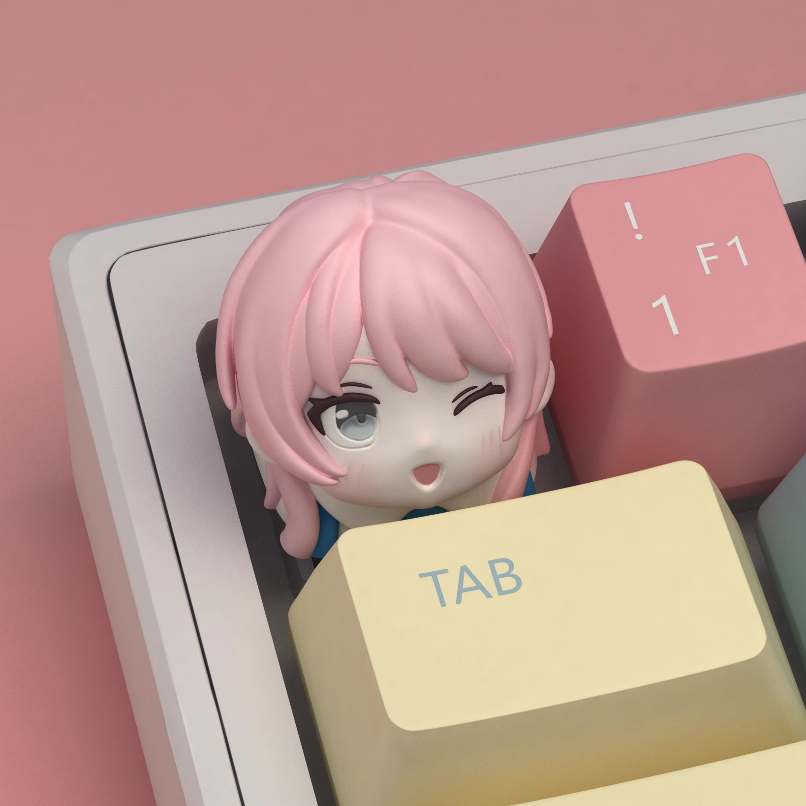 千早爱音键帽二次元个性