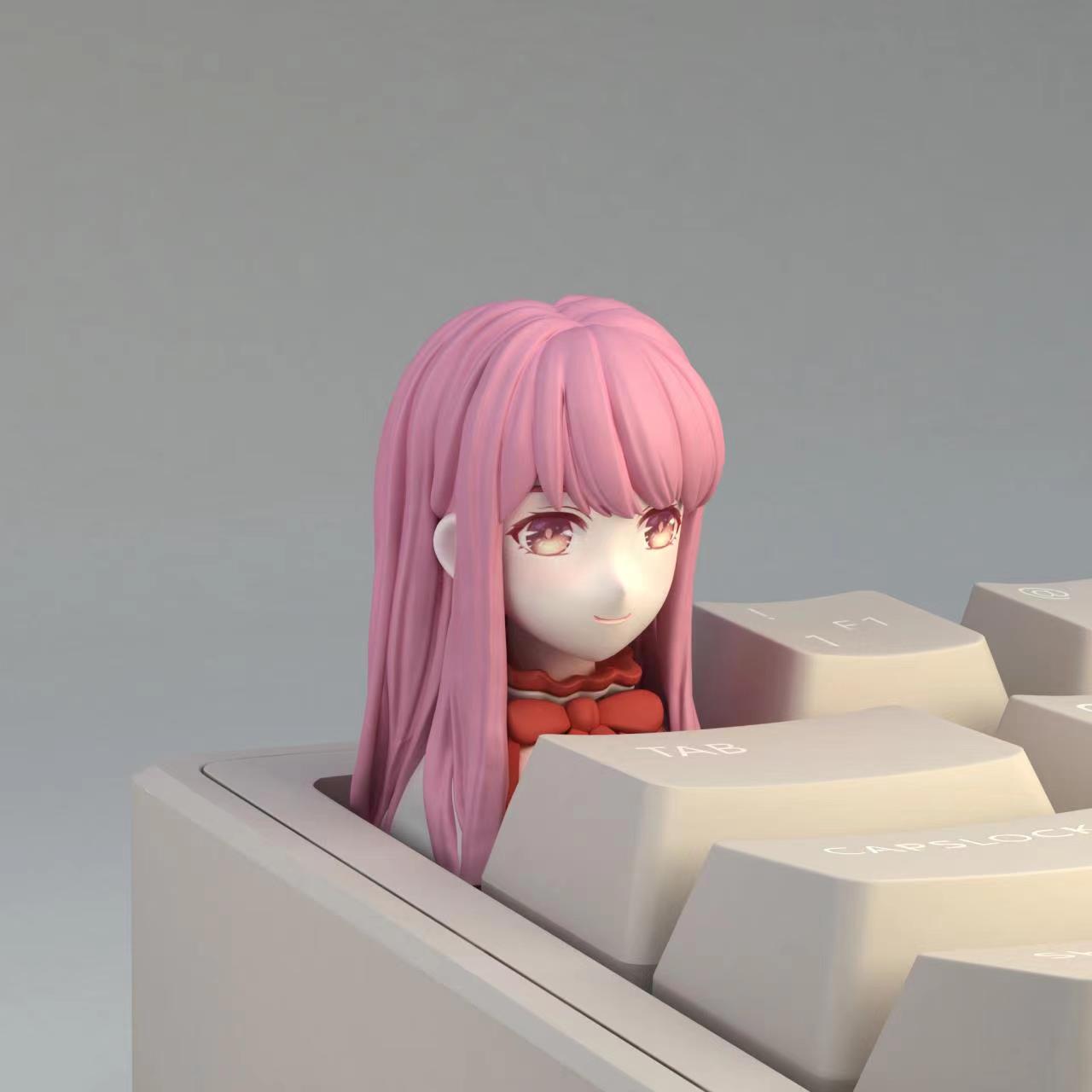 奇迹暖暖键帽大喵树脂机