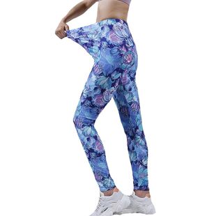 Hip Women 3D印花提臀瑜伽长裤 Printed Pants for Yoga 女3D High