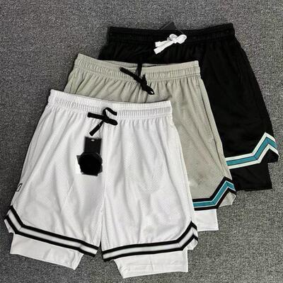 Exercise loose fake two pieces of shorts  运动宽松假两件短裤