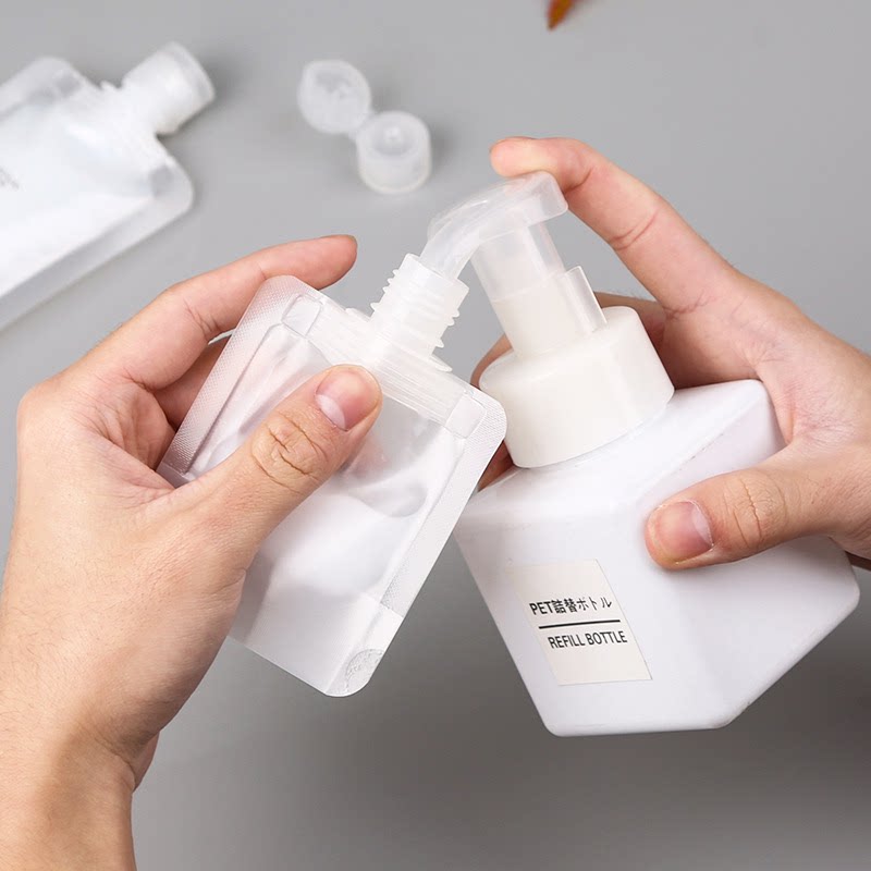 旅行分装袋化妆品乳液沐浴露洗发水小样便携小洗面奶一次性分装瓶