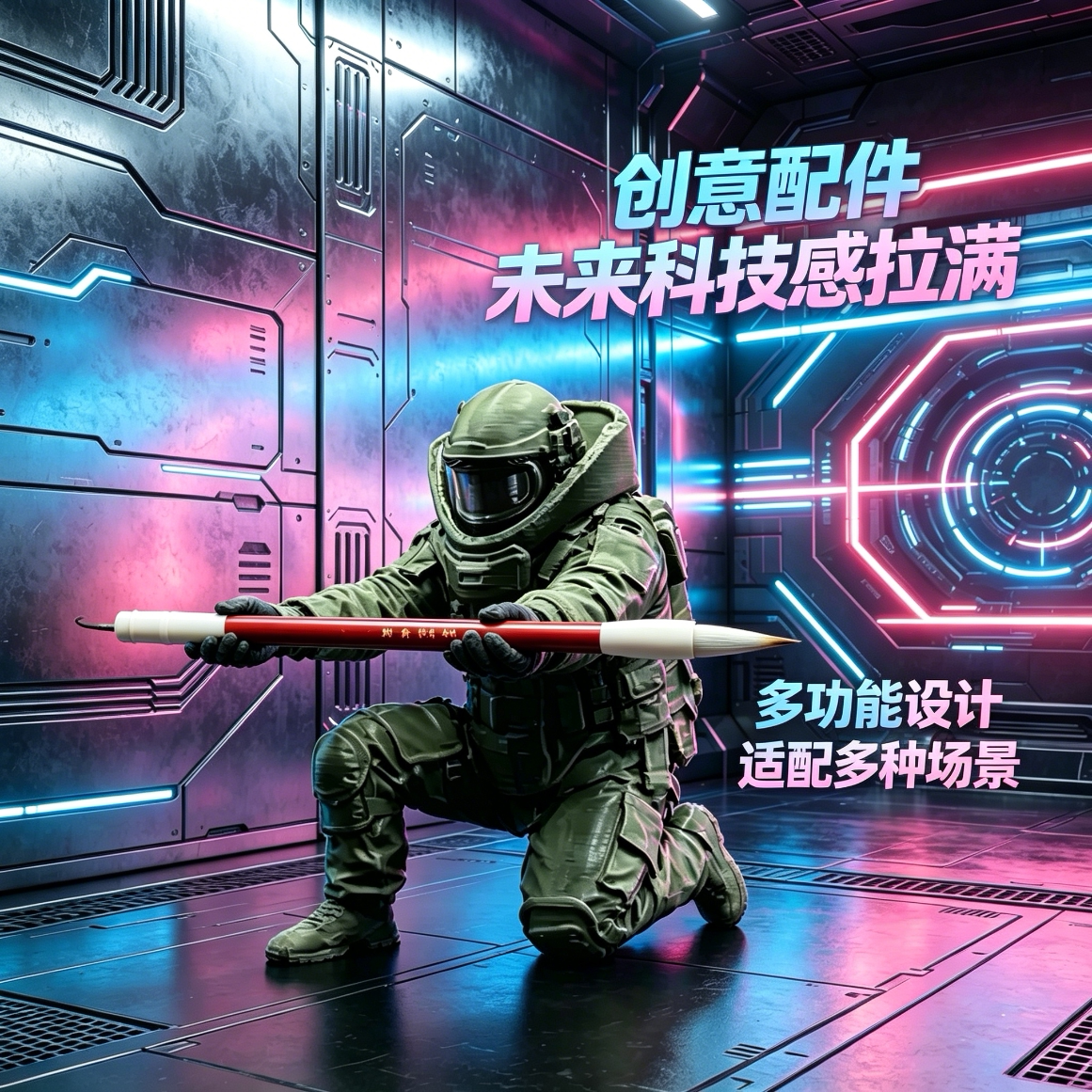 饰品配件品拆弹3d打印桌面装饰摆件笔架文具收纳个性创意