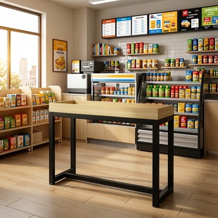 超市陈列展示架公司展示台商场置物架工厂摆件储物架子便利店货架