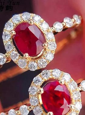 戒指金风女通体s925环宫廷麋