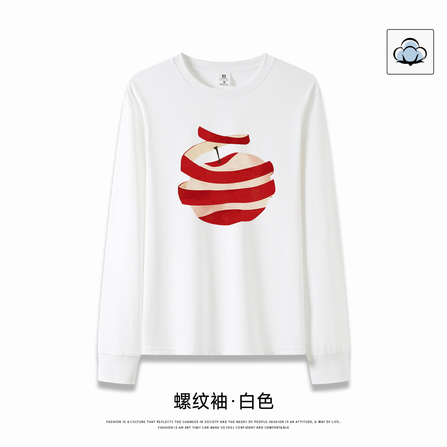 黑色纯棉长袖t恤女宽松打底衫2026新款春秋可外穿独特超好看上衣