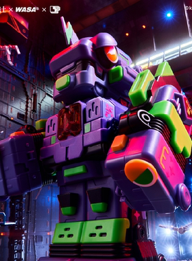 WASA&EVA正版合体机器人25cm大尺寸拼装玩具新世纪福音战士手办