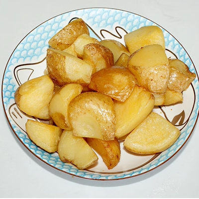 冷冻油炸土豆块土豆片1kg配餐